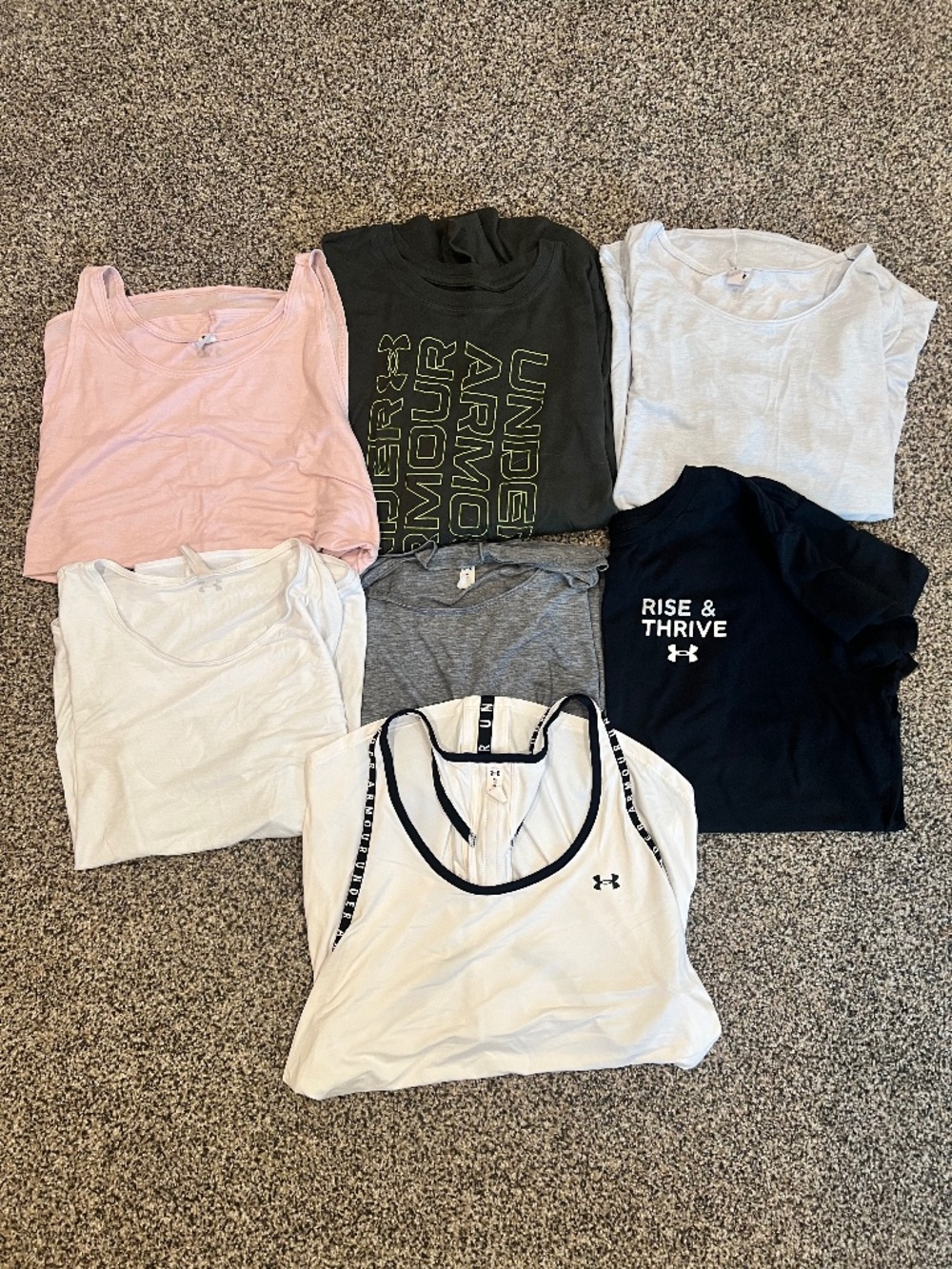 UNDER ARMOUR Womens XL Shirt Bundle